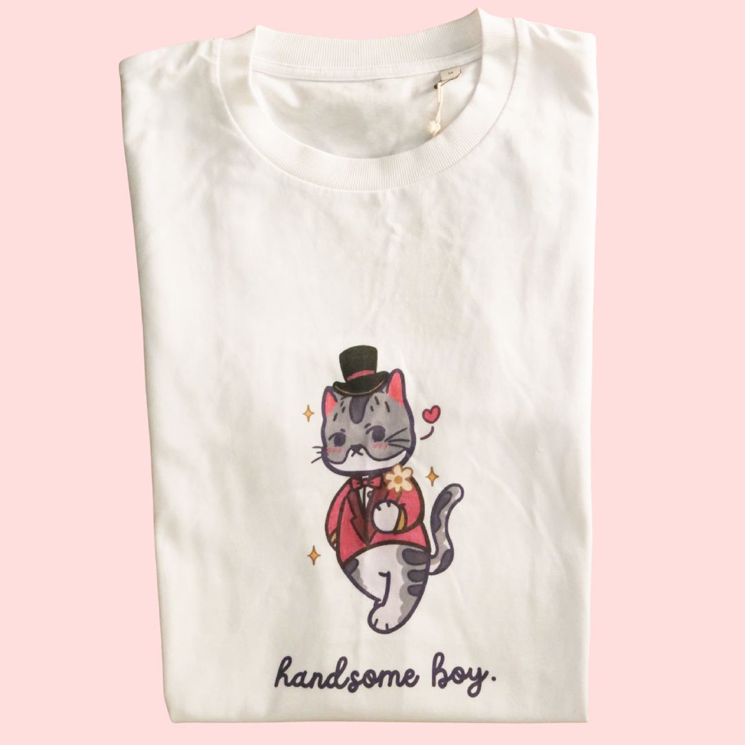handsome boy tee