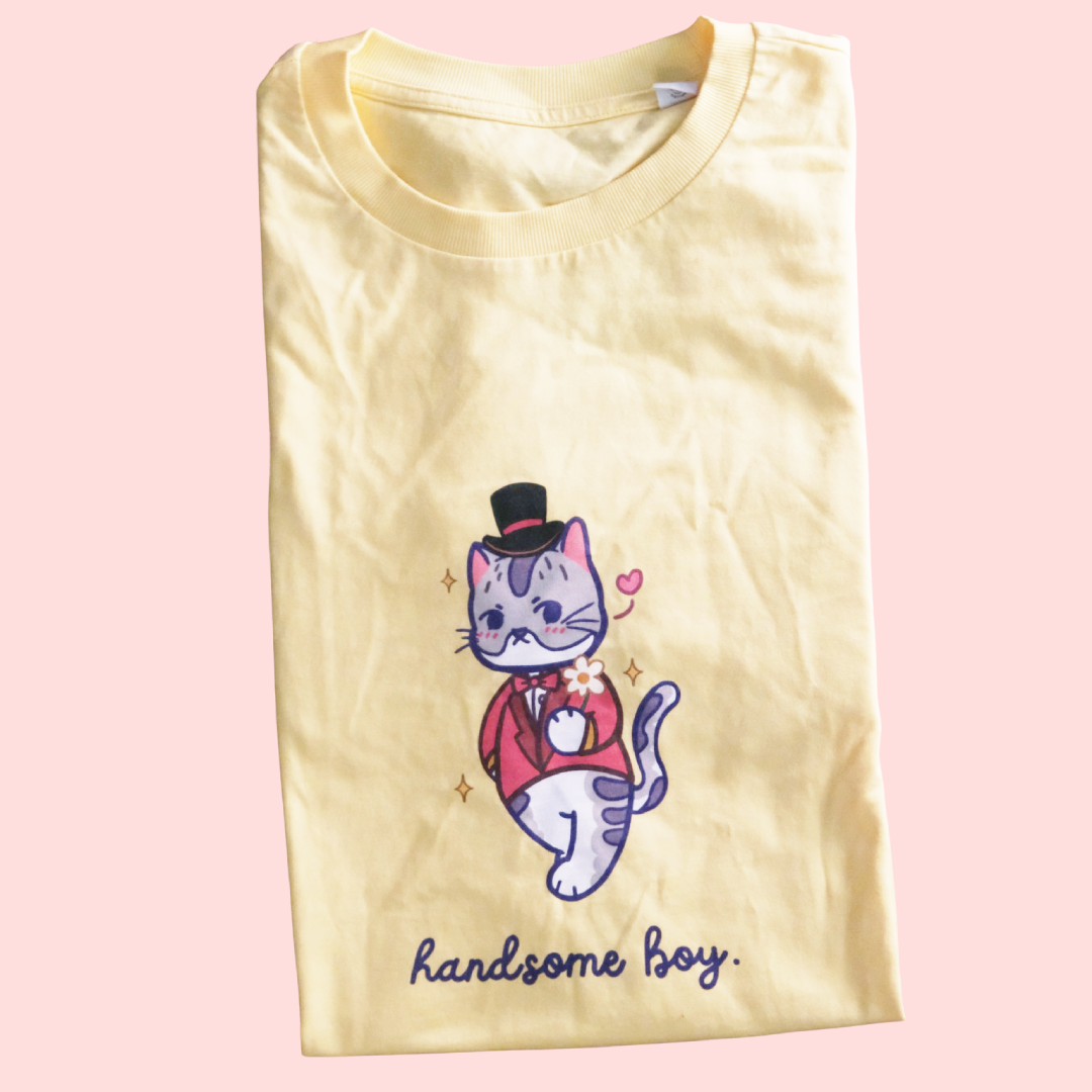 handsome boy tee