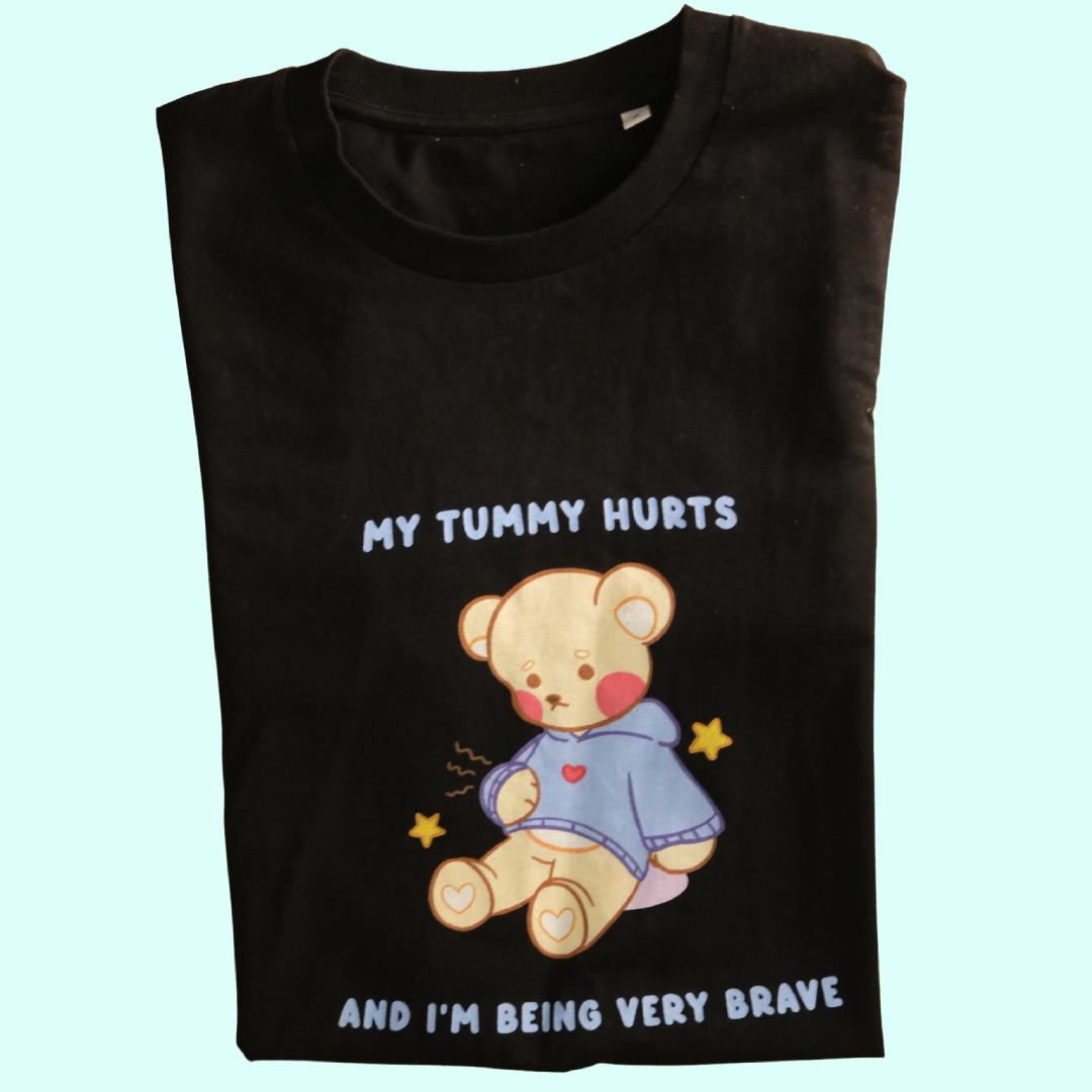 my tummy hurts tee